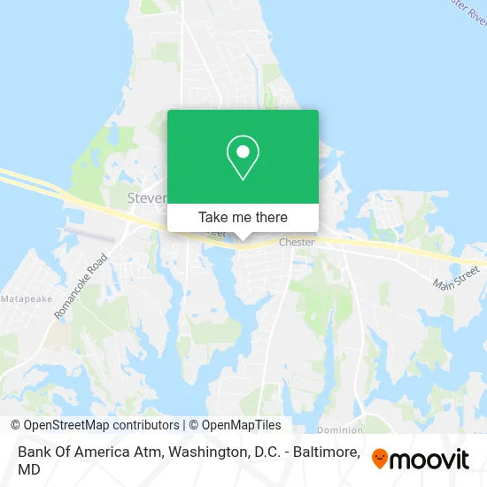 Bank Of America Atm map