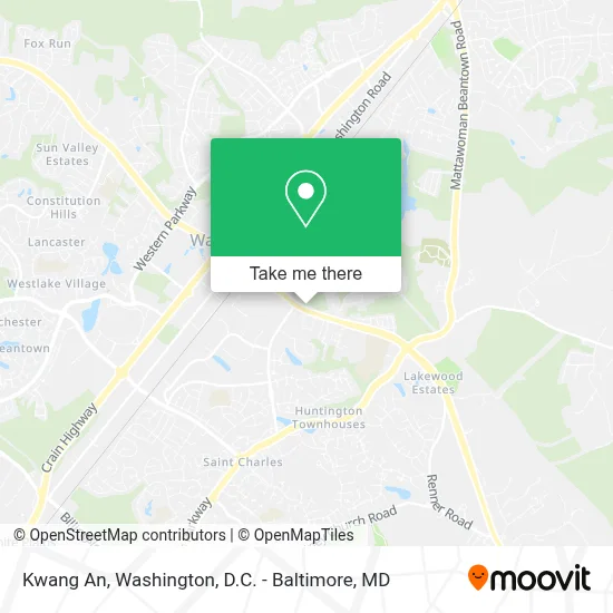 Kwang An map