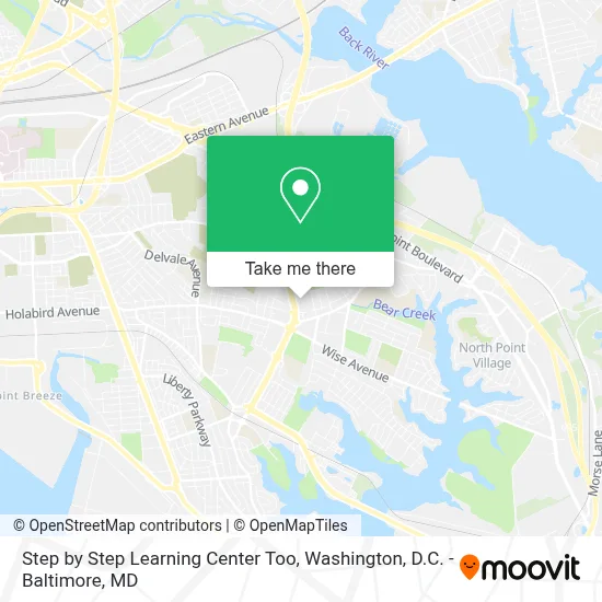 Step by Step Learning Center Too map