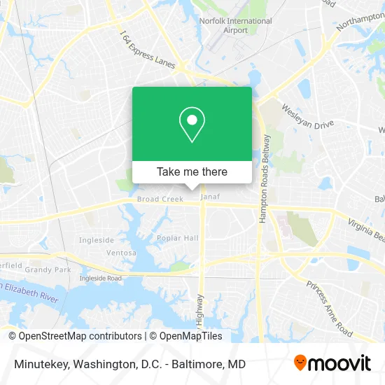 Minutekey map