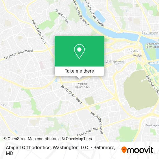 Abigail Orthodontics map