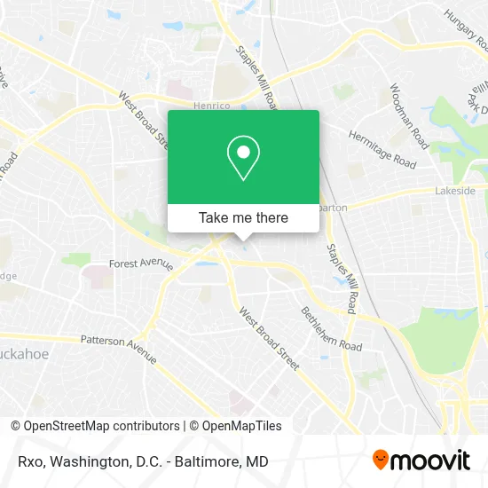 Rxo map