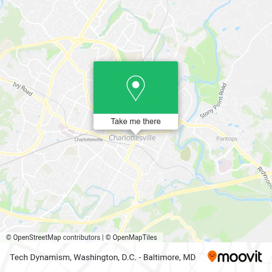 Tech Dynamism map