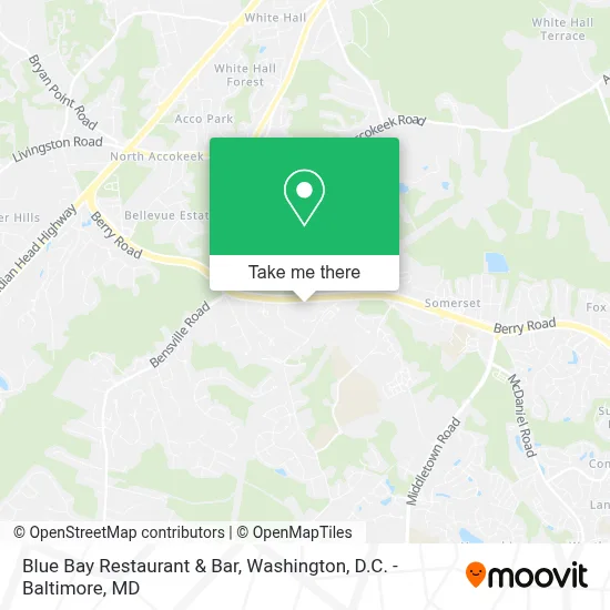 Blue Bay Restaurant & Bar map