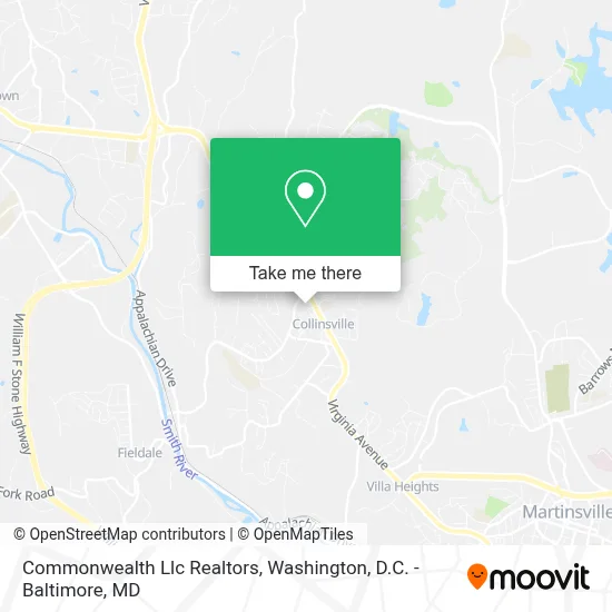 Commonwealth Llc Realtors map