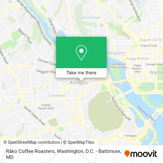 Rāko Coffee Roasters map