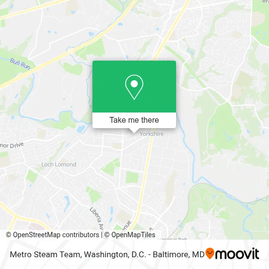Metro Steam Team map