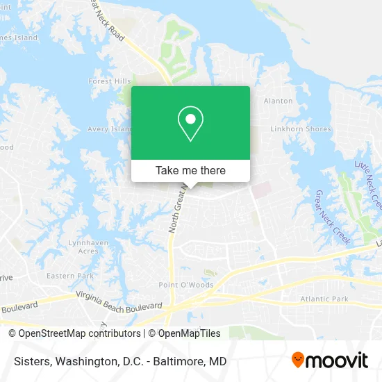 Sisters map