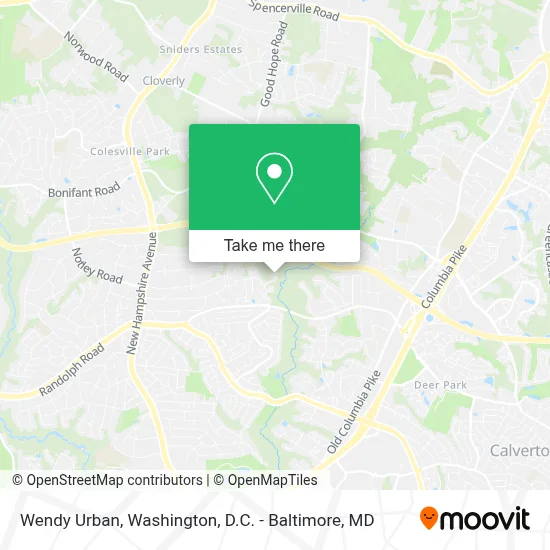 Wendy Urban map