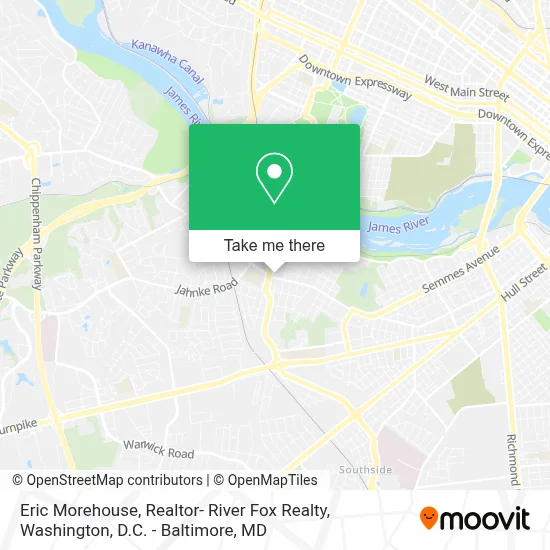 Eric Morehouse, Realtor- River Fox Realty map