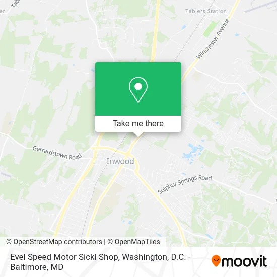 Evel Speed Motor Sickl Shop map