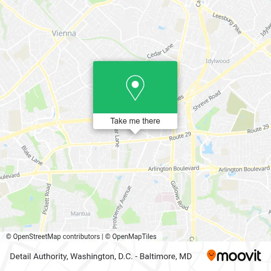 Detail Authority map