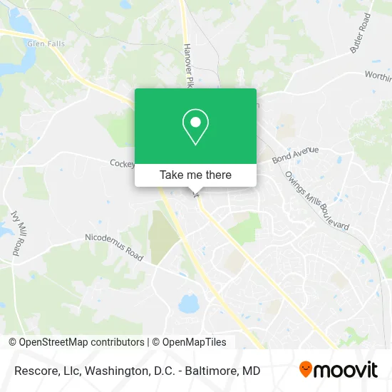 Rescore, Llc map