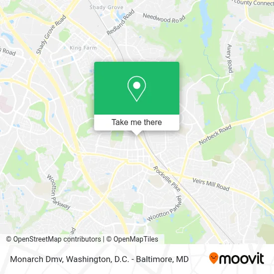 Monarch Dmv map