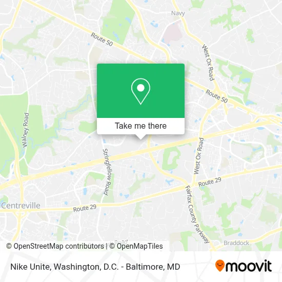 Nike Unite map