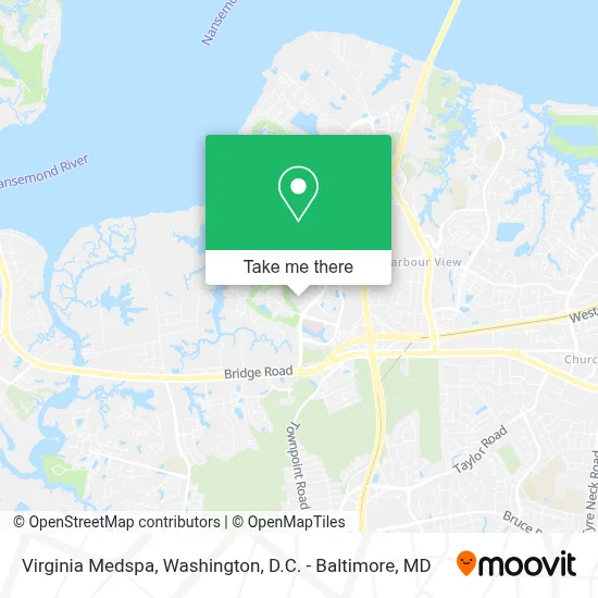 Virginia Medspa map