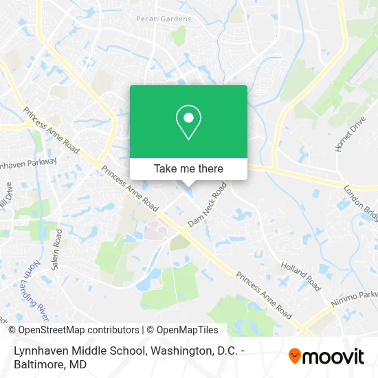 Lynnhaven Middle School map
