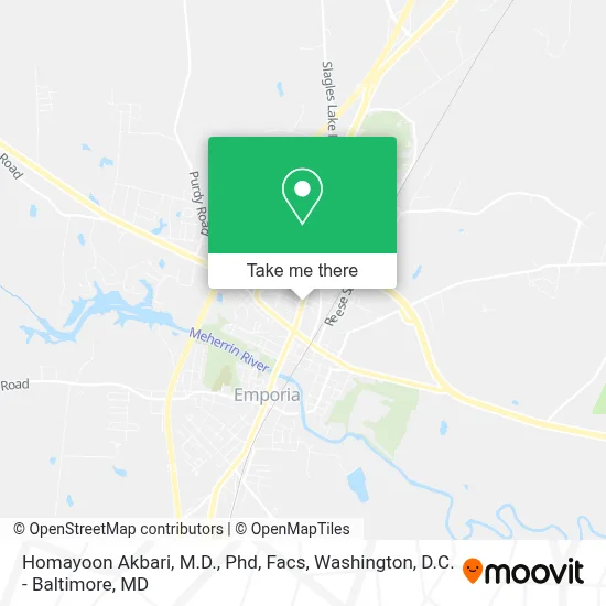 Homayoon Akbari, M.D., Phd, Facs map