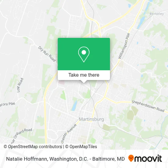 Natalie Hoffmann map