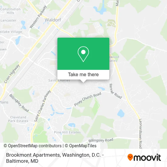 Brookmont Apartments map