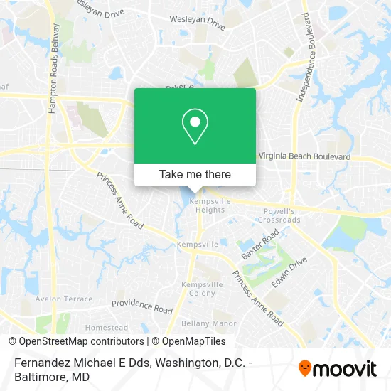 Fernandez Michael E Dds map