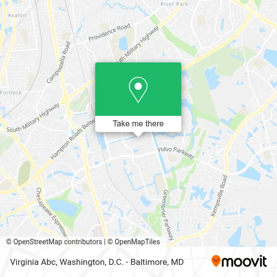 Virginia Abc map
