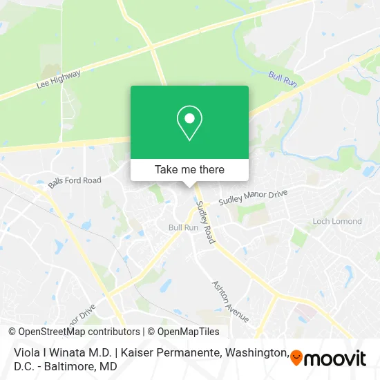 Viola I Winata M.D. | Kaiser Permanente map