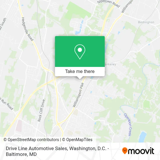 Drive Line Automotive Sales map