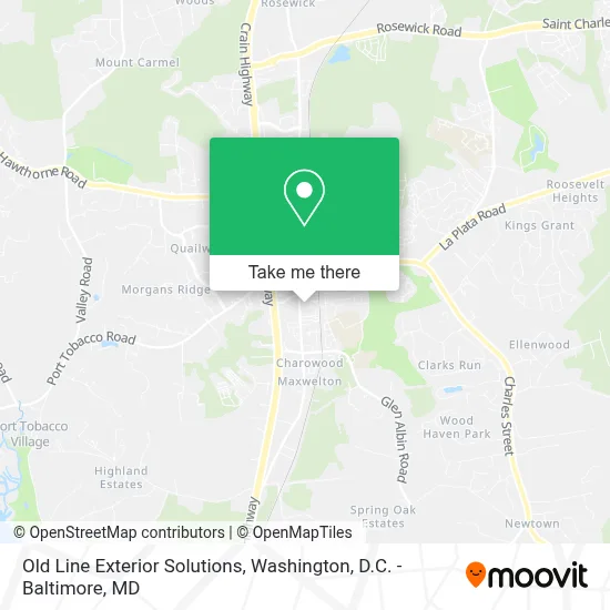 Old Line Exterior Solutions map