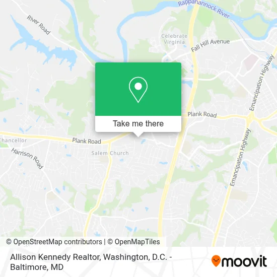 Allison Kennedy Realtor map