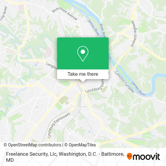 Freelance Security, Llc map