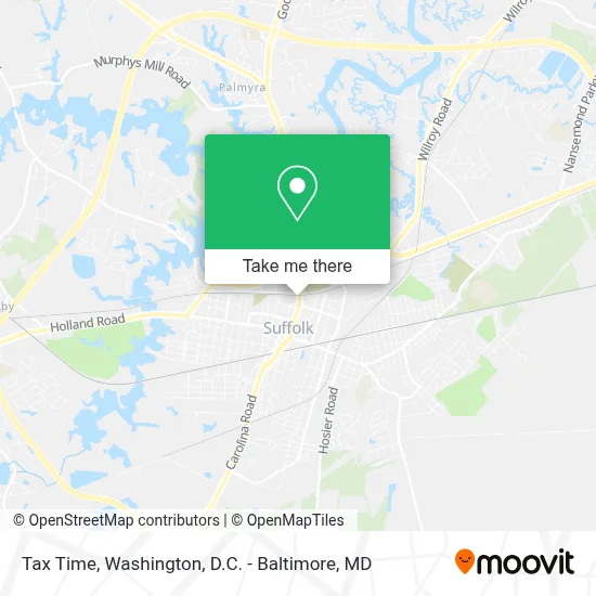 Tax Time map