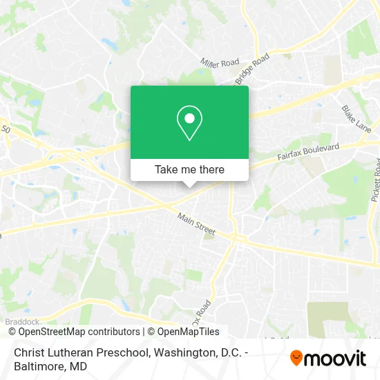 Christ Lutheran Preschool map