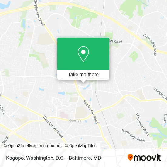 Kagopo map