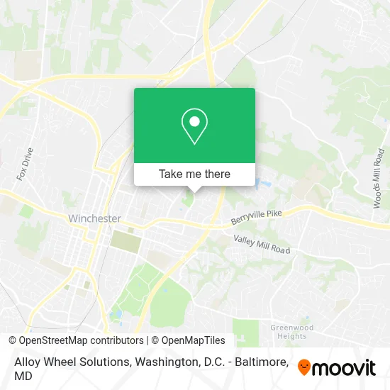 Alloy Wheel Solutions map