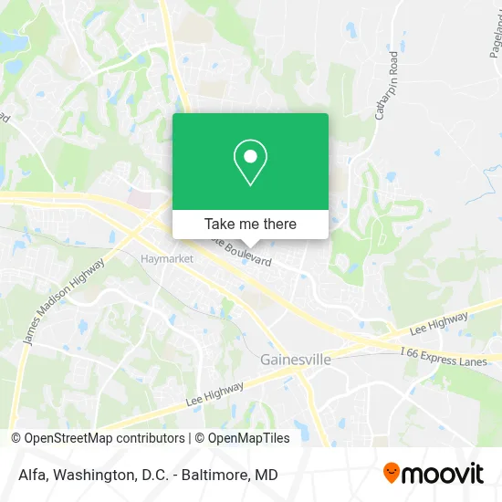 Alfa map