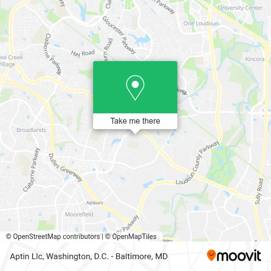 Aptin Llc map