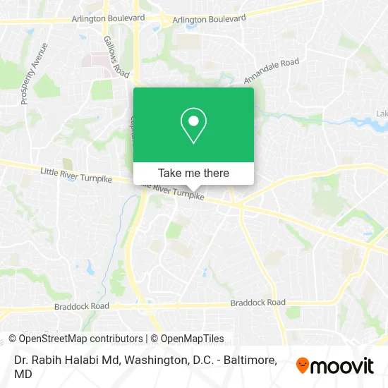 Dr. Rabih Halabi Md map