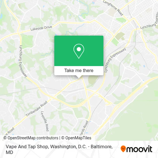 Vape And Tap Shop map