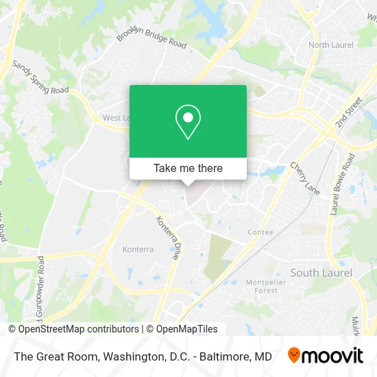 The Great Room map