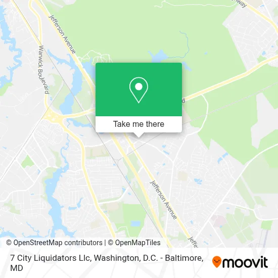7 City Liquidators Llc map