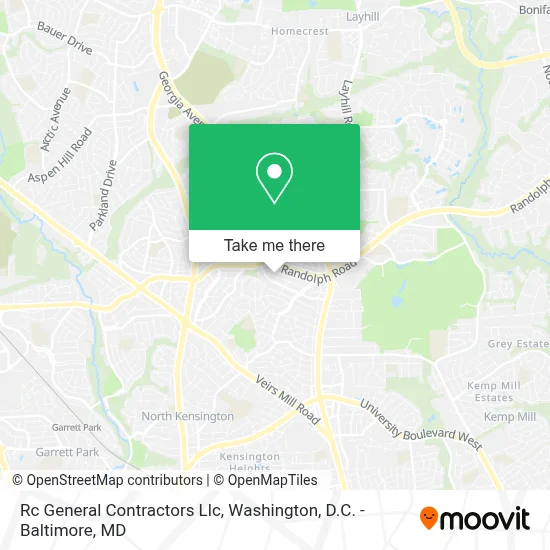 Rc General Contractors Llc map
