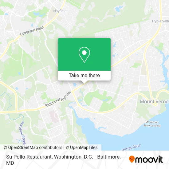 Su Pollo Restaurant map