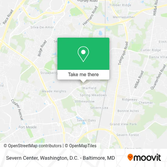 Severn Center map