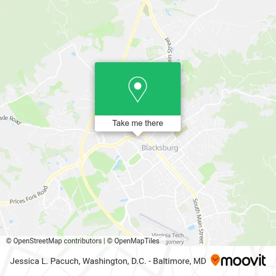 Jessica L. Pacuch map