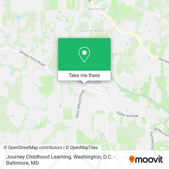 Journey Childhood Learning map