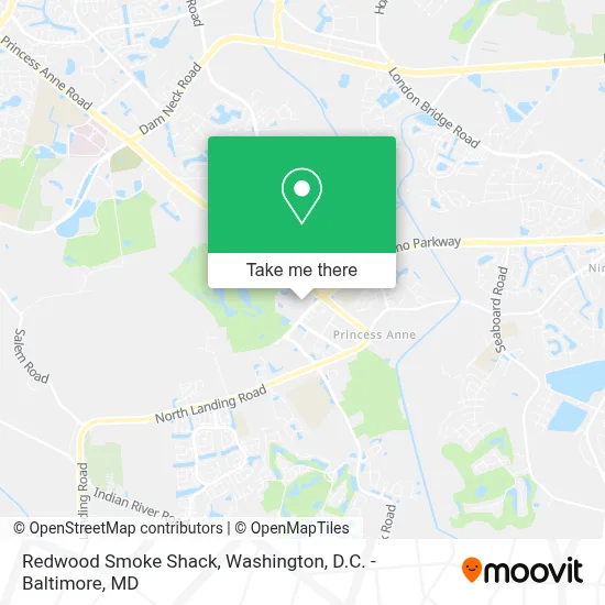 Redwood Smoke Shack map