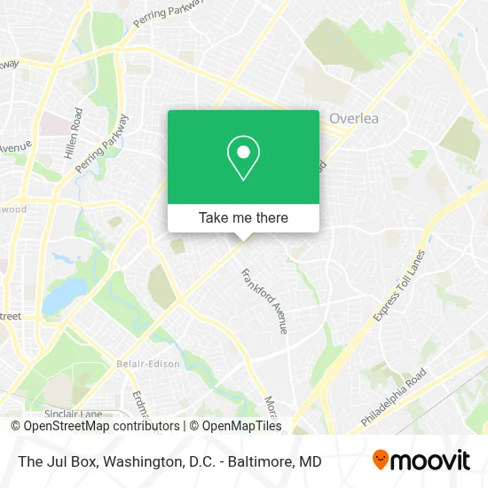 The Jul Box map