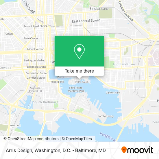 Arris Design map