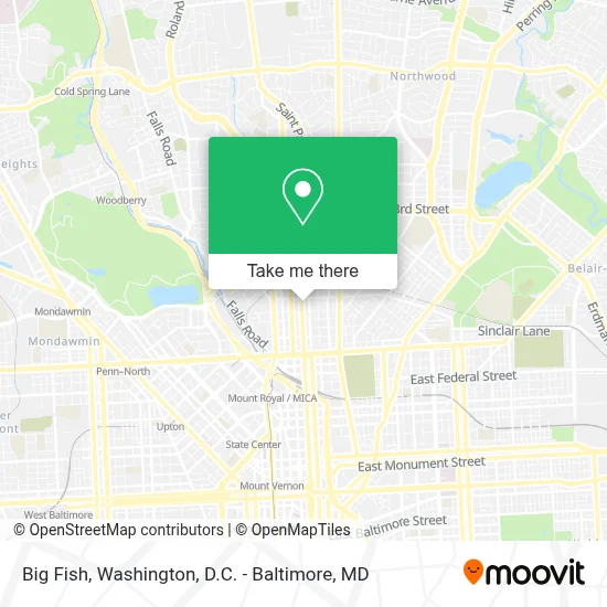 Big Fish map